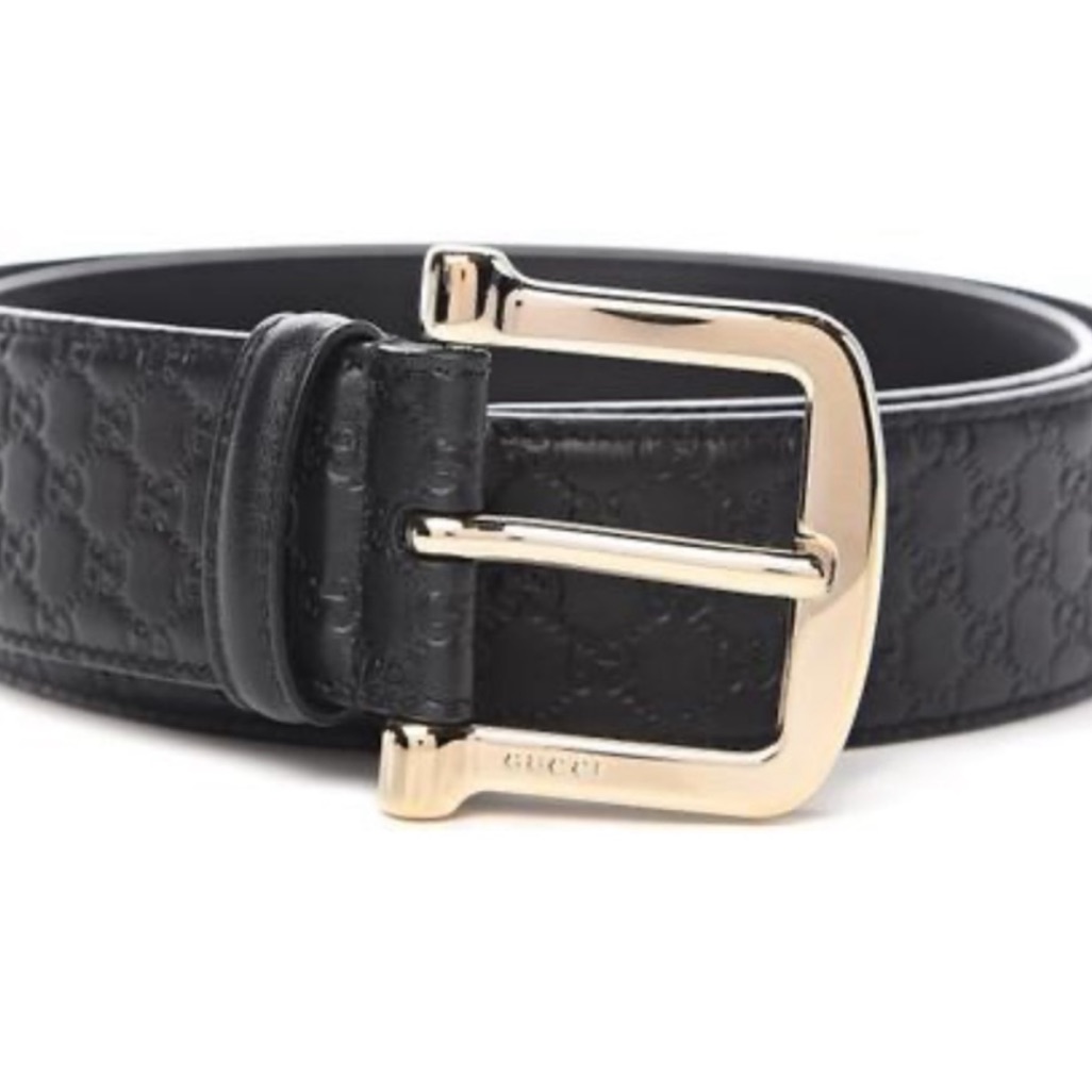Gucci Unisex Gg Microguccissima Leather Belt